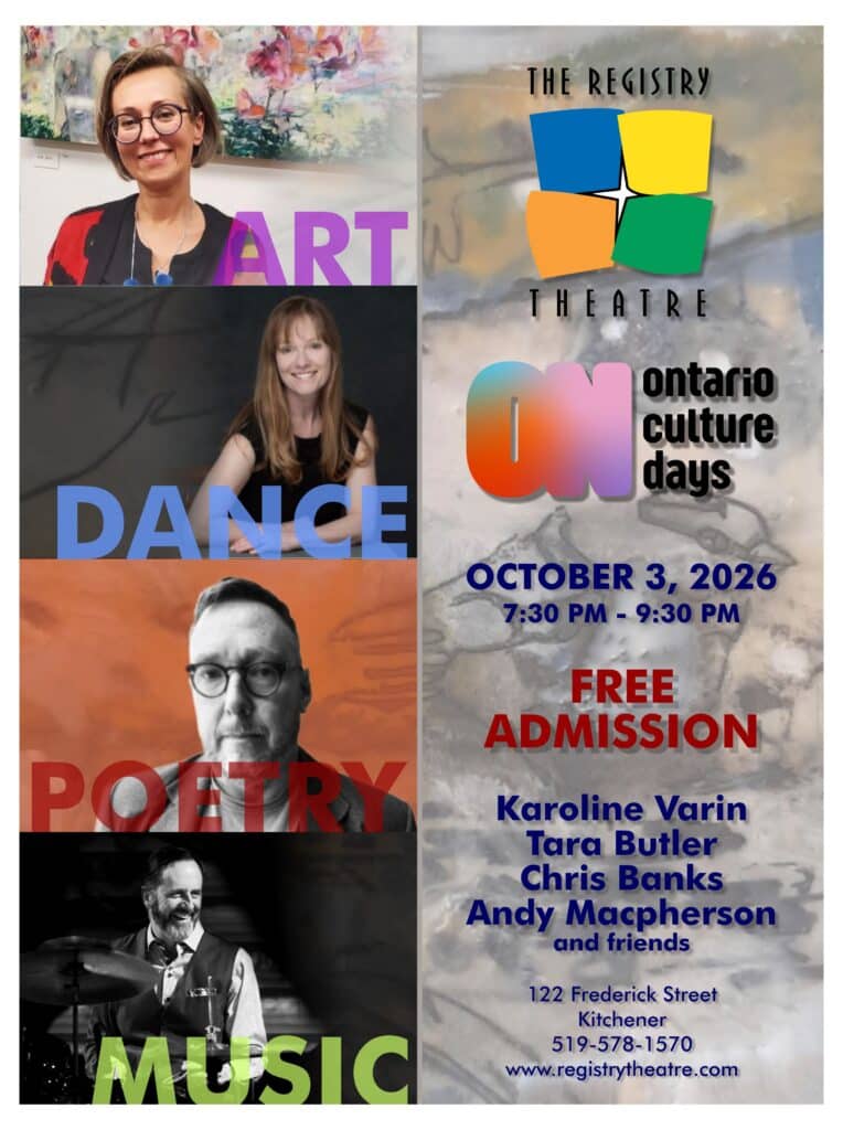 Varin, Butler, Banks & Macpherson: Art, Dance, Poetry & Music